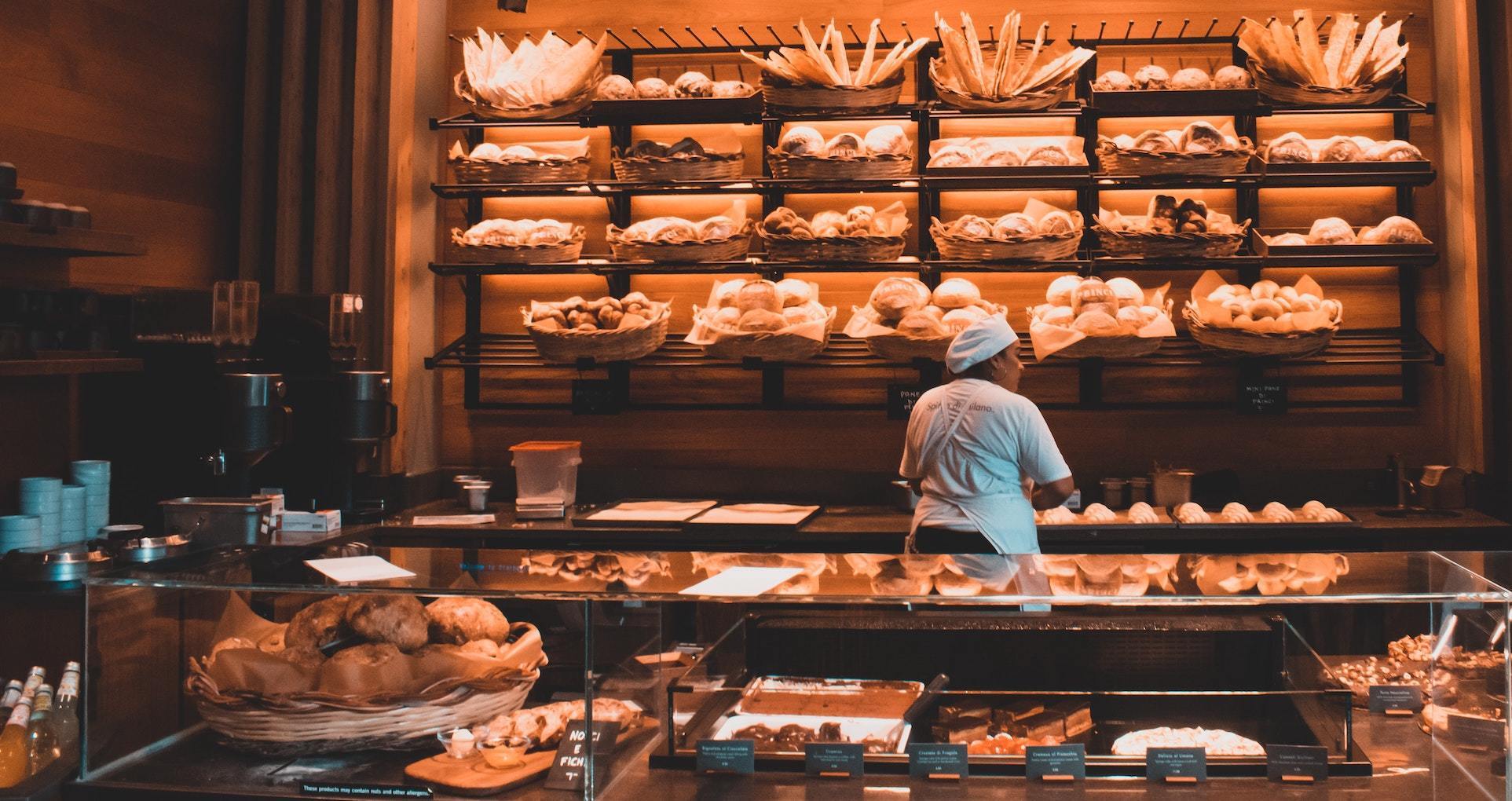 Mīkla bakery in Kalnciema Quarter